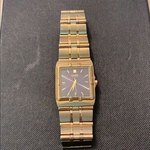 Citizen gold tone watch